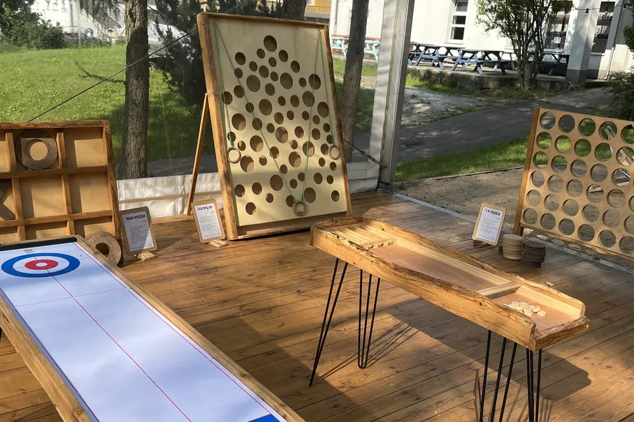 Giga gry XXL – atrakcje drewniane na piknik i festiwal